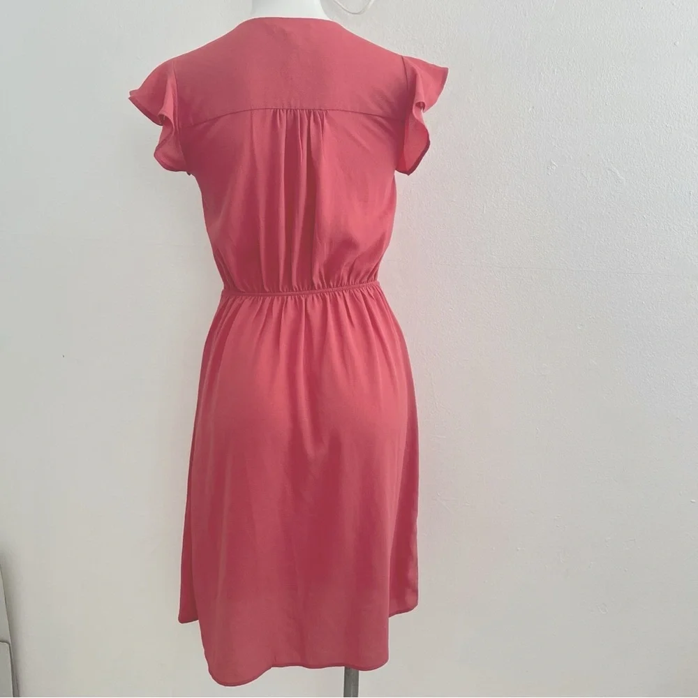 NEW Monteau cap sleeve Midi Dress MAUVE SMALL - Picture 5 of 6